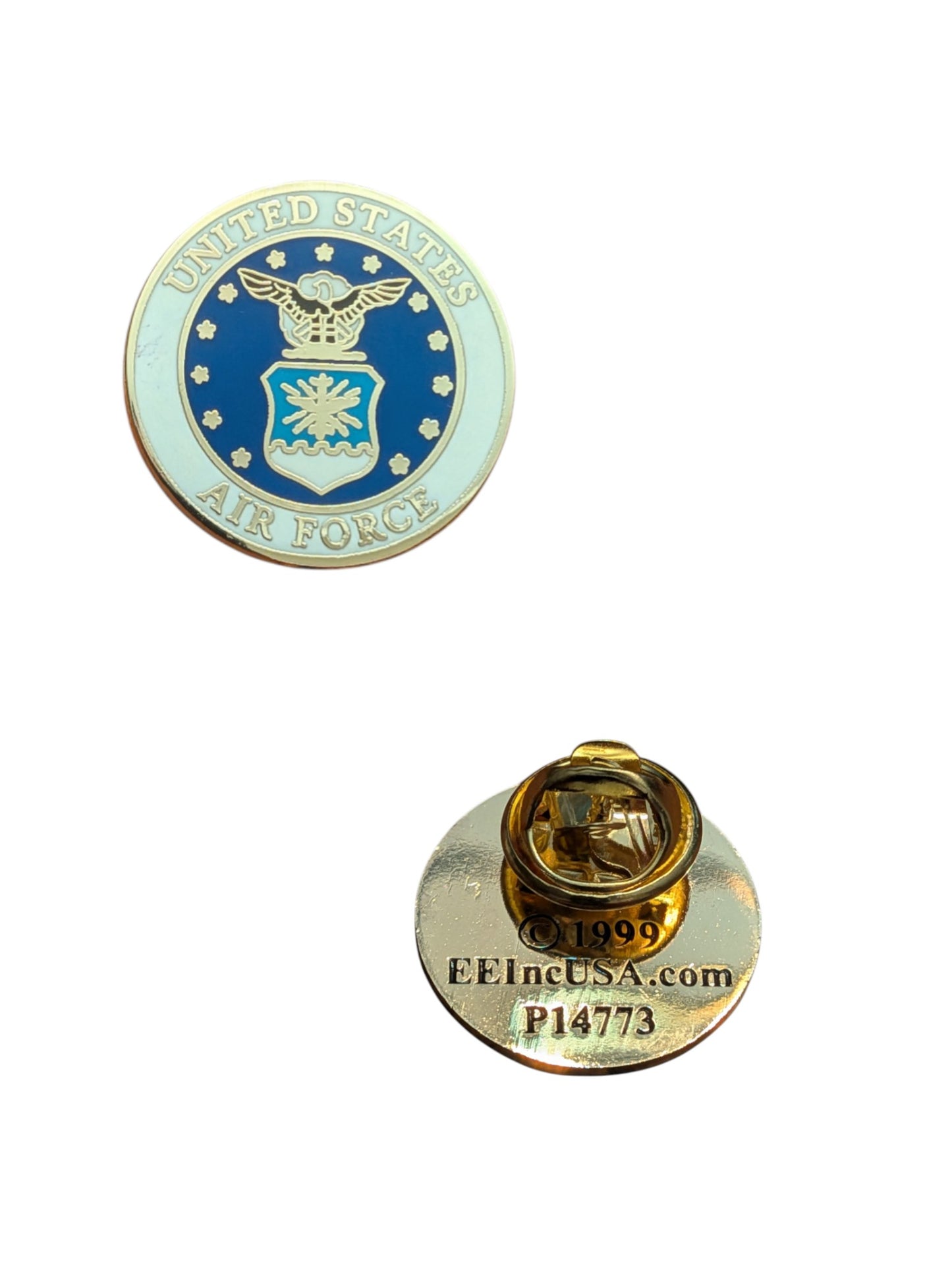 EagleEmblems P14773 PIN US Air Force Emblem B SML (3/4")