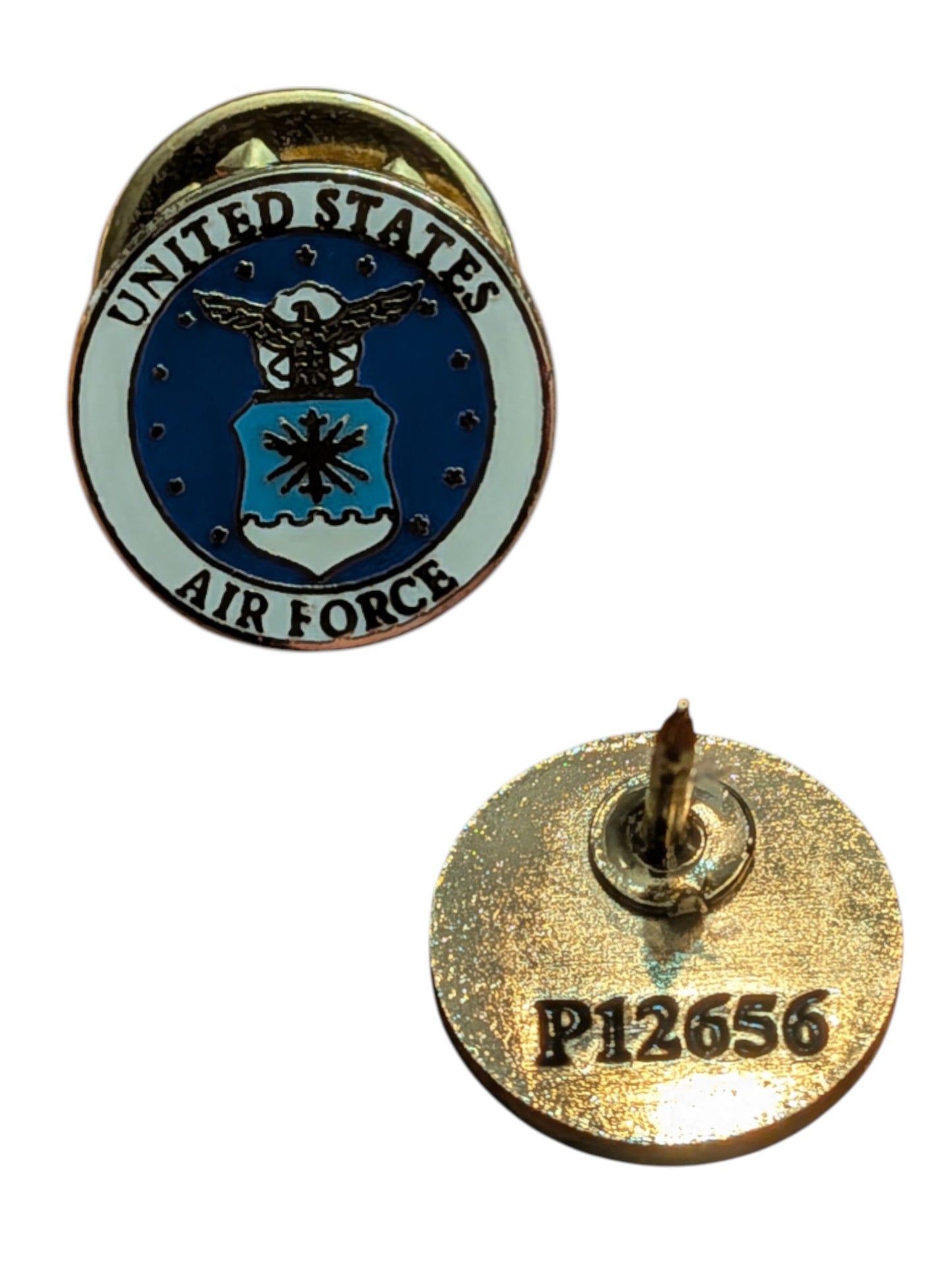 EagleEmblems P12656 PIN US Air Force Emblem Mini (1/2")