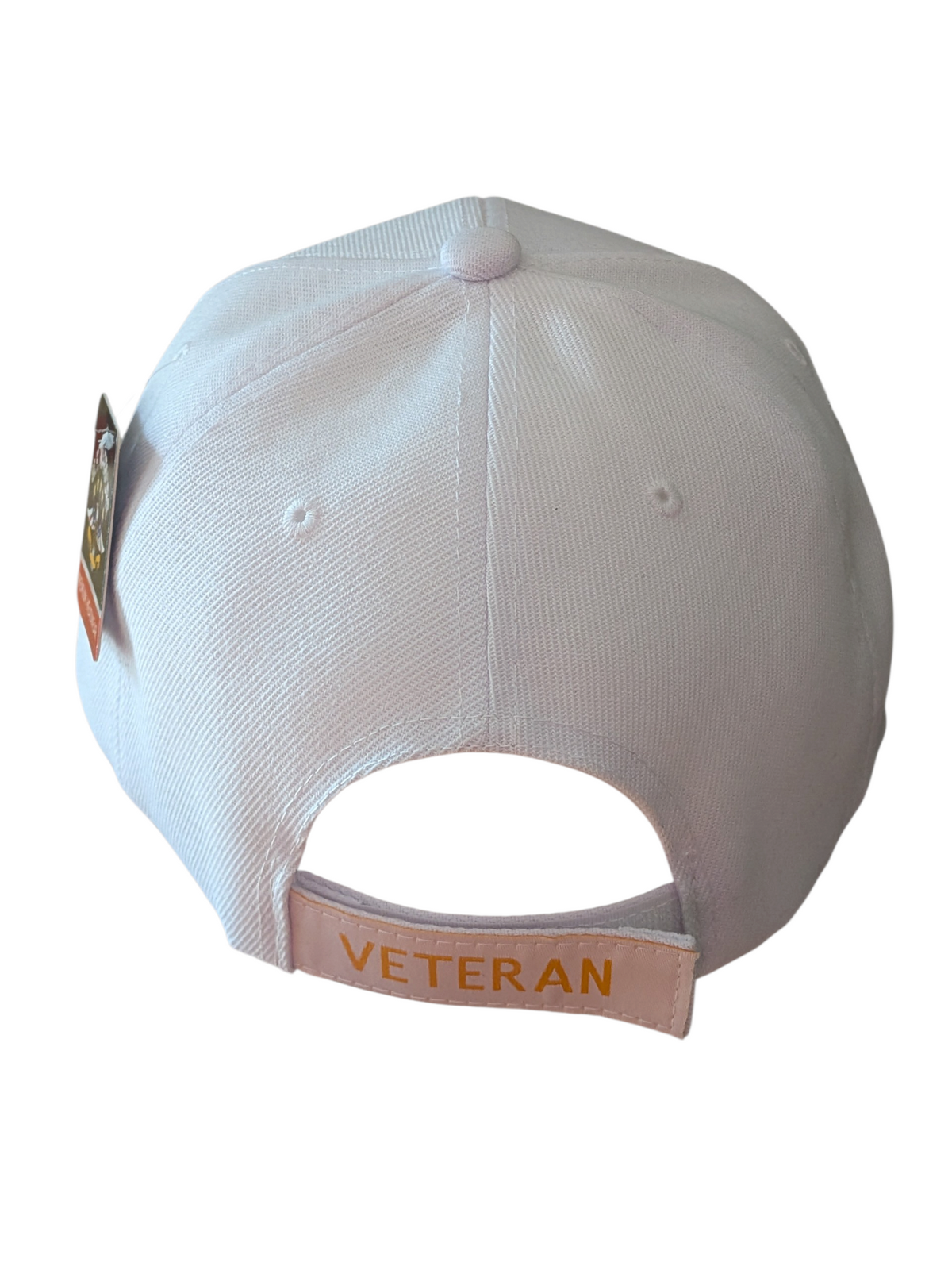 US Military Purple Heart Vietnam Veteran White Baseball Cap