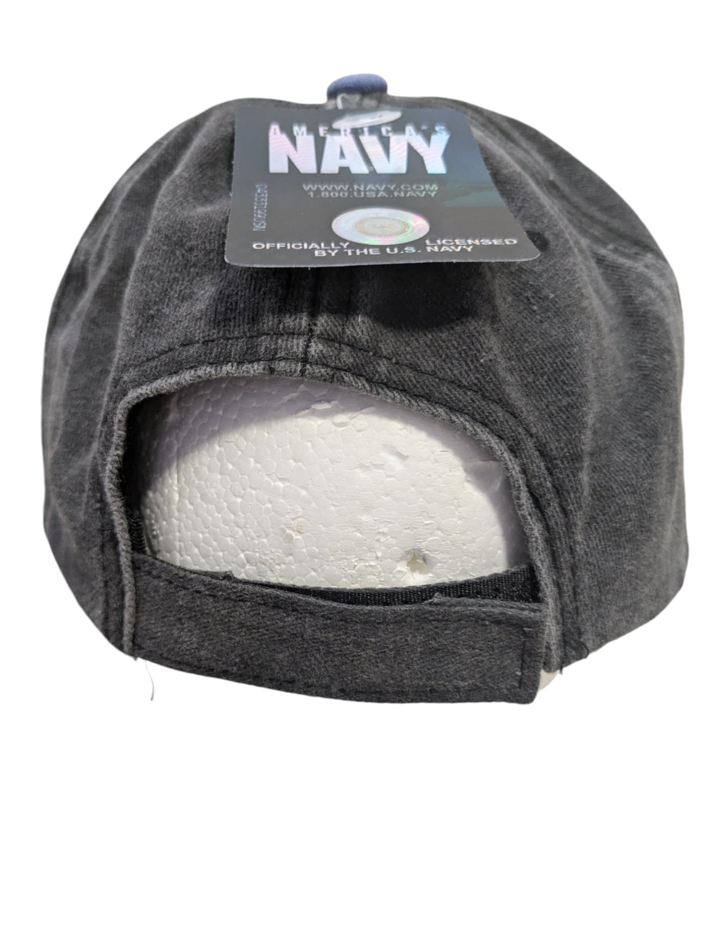 US Military Navy Since 1775 Black/Blue Baseball Hat Cap
