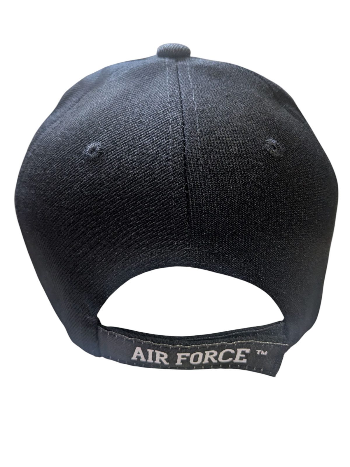 US Air Force Veteran Shield Black Baseball Cap
