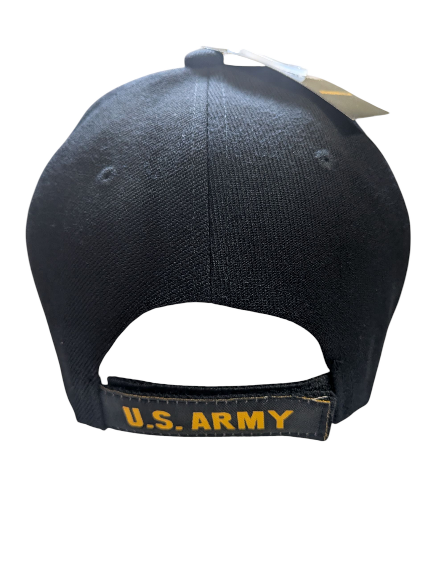 US Army Combat Engineer Black Baseball Hat Cap