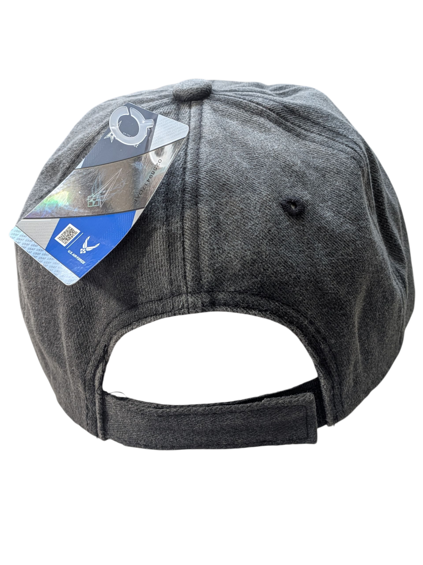 US Air Force Retro Zero Dark Pigmented Black Baseball Cap