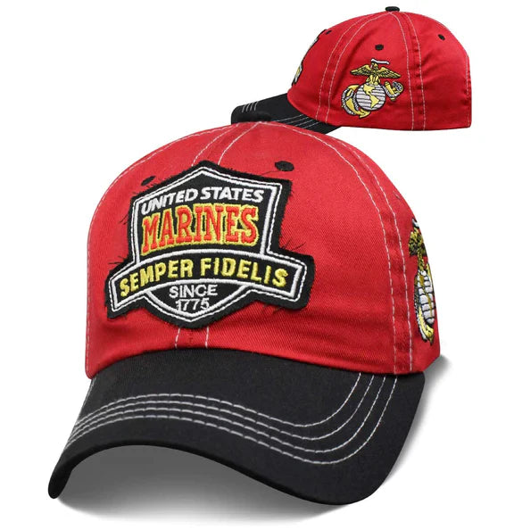 US Marines American Vintage Baseball Hat Cap