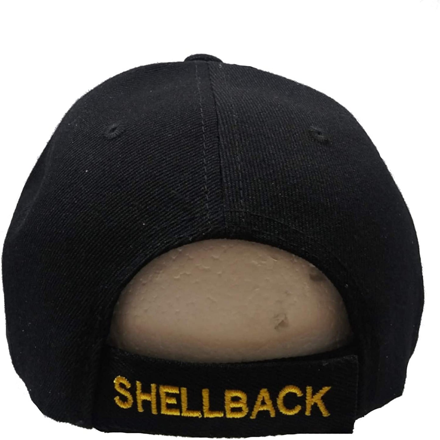 US Military Navy Shellback Black Adjustable Baseball Hat Cap