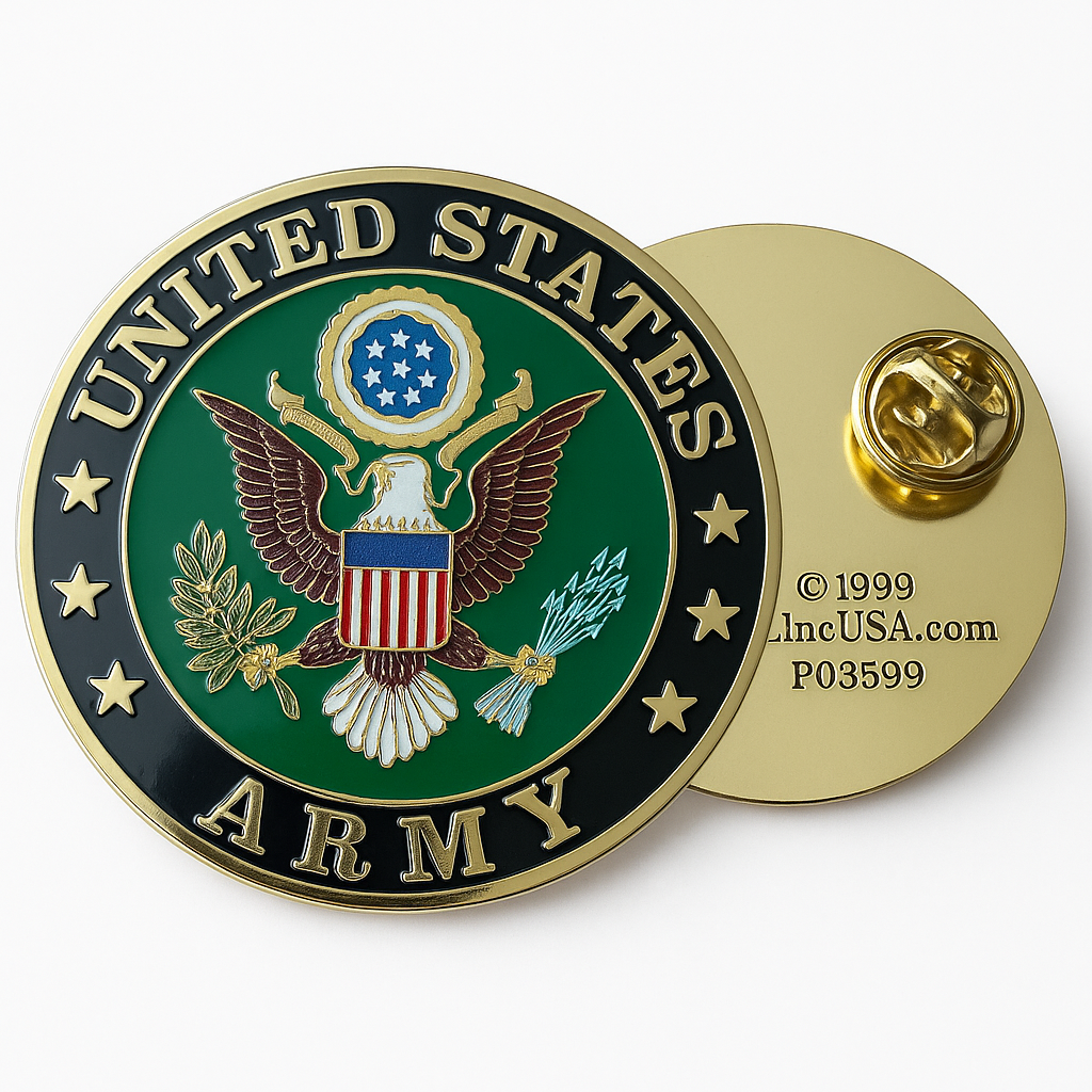 United States Army Emblem Pin