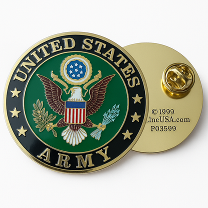 United States Army Emblem Pin