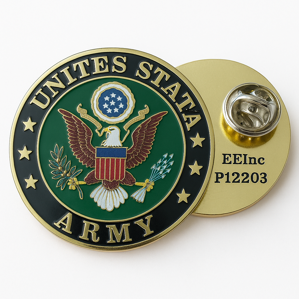 United States Army Emblem Pin
