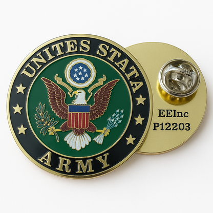 United States Army Emblem Pin