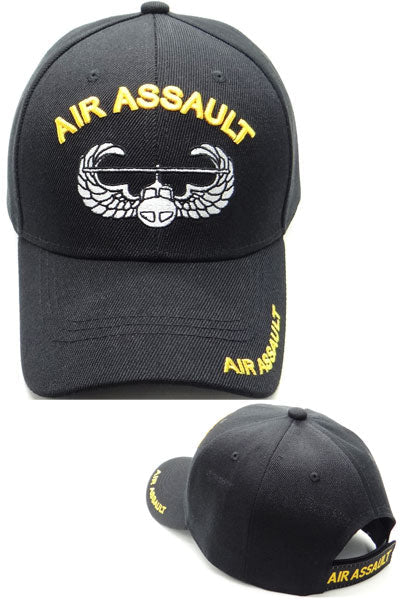 US Army Air Assault Black Baseball Cap