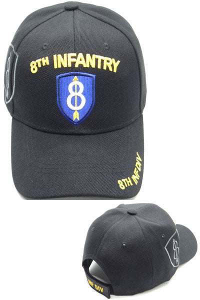 US Military 8th Infantry Division Baseball Cap