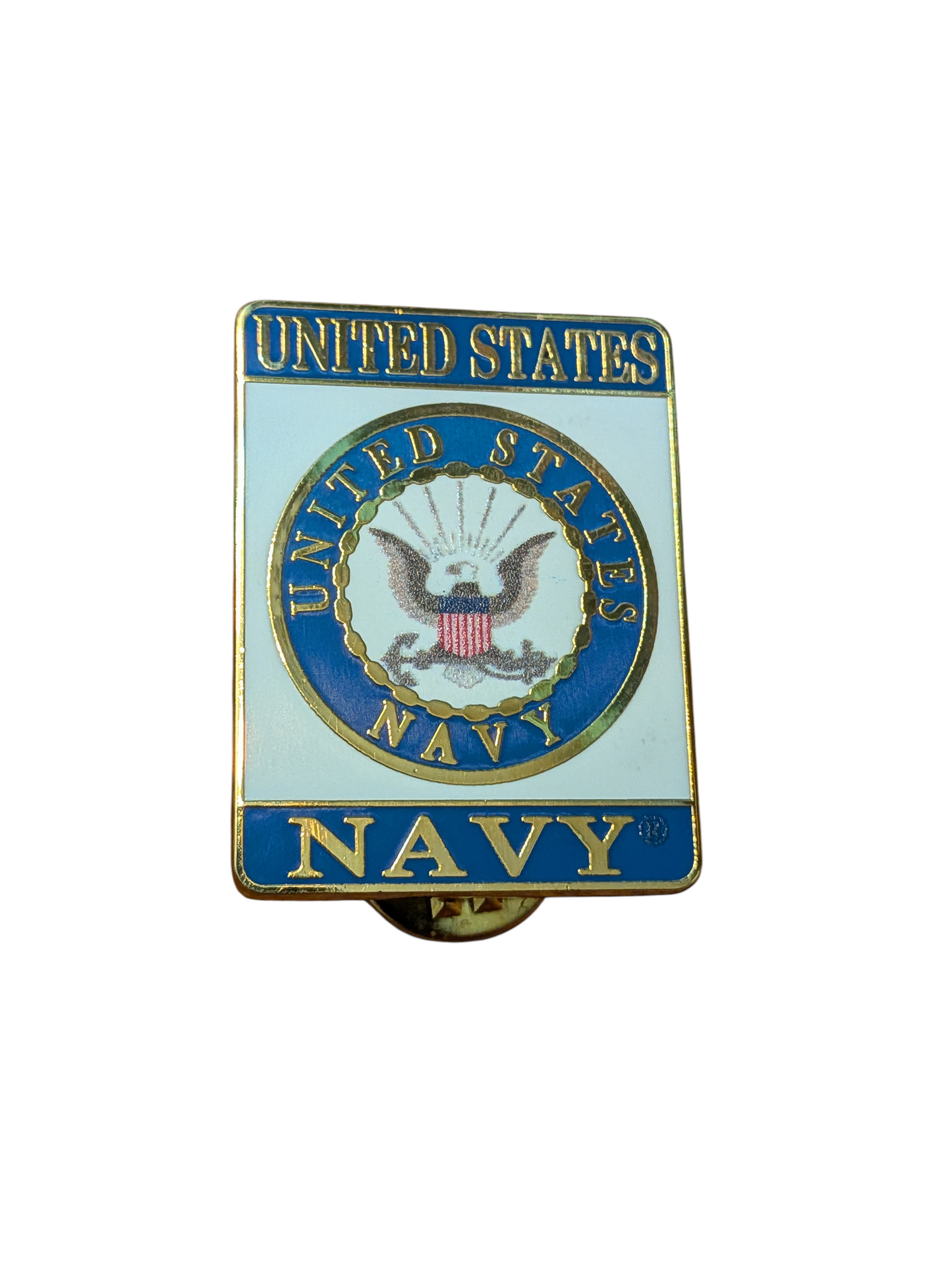 EagleEmblems P64020 PIN US Navy Logo Rectangle (1-1/8")