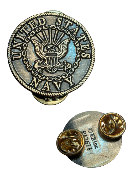 EagleEmblems P12671 PIN US Navy Logo (1")