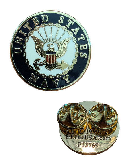 EagleEmblems P13769 PIN US Navy Logo C (MED) (.875'')