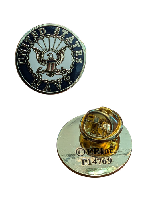 EagleEmblems P14769 PIN US Navy Logo B (SML) (3/4'')