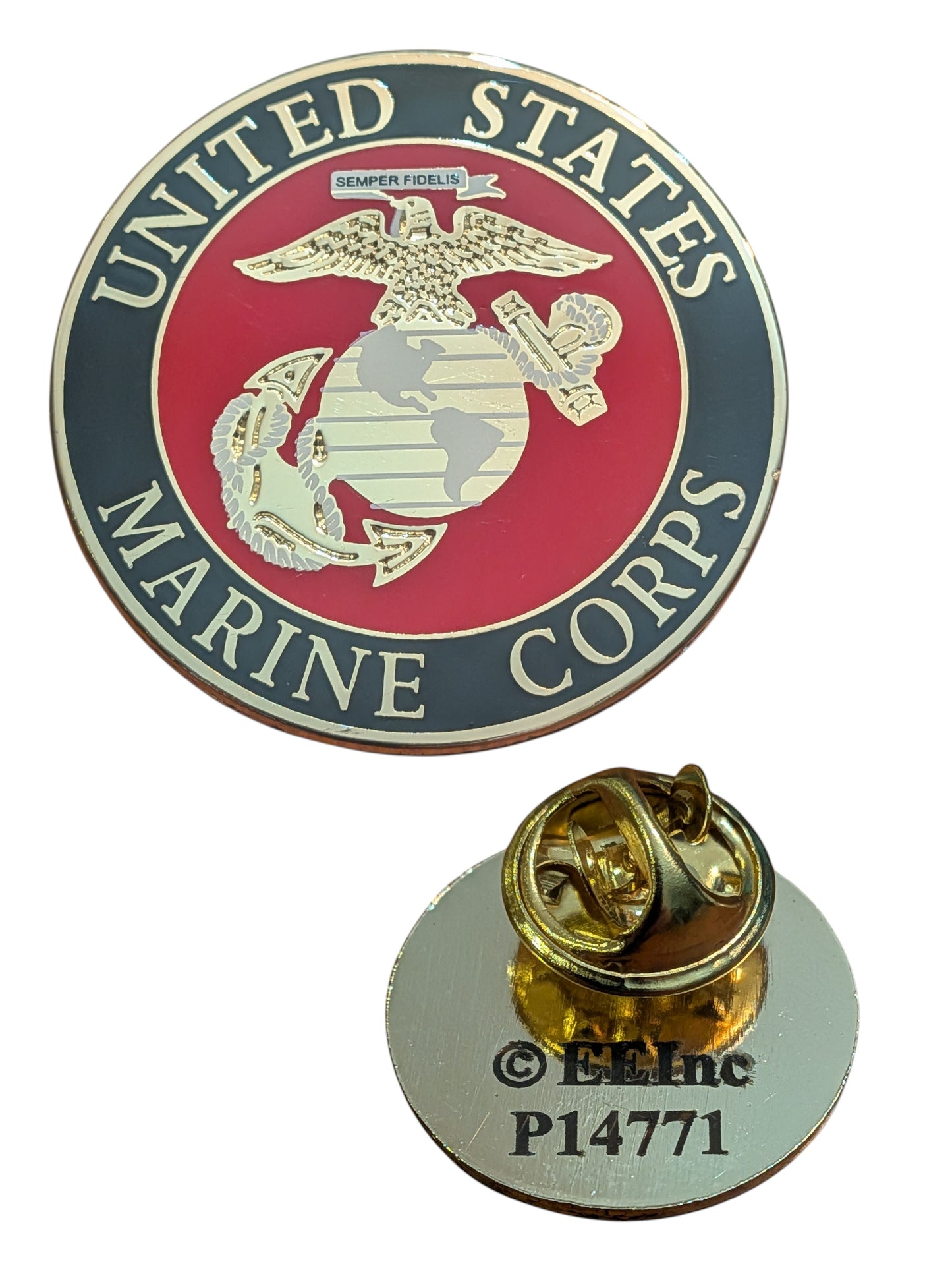 EagleEmblems P14771 PIN US Marine Corps Logo B (SML) (3/4")