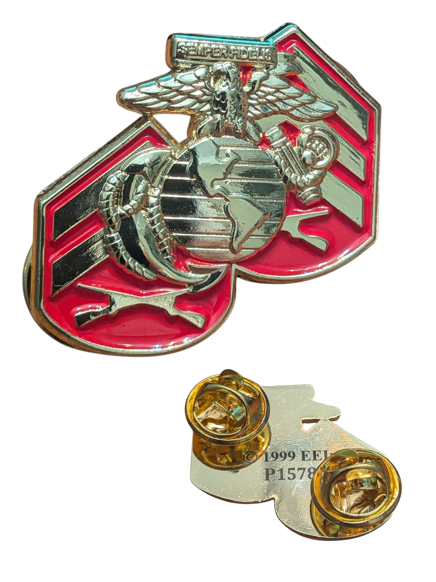 EagleEmblems P15783 PIN US Marine Corps Logo Rank (1-1/16")