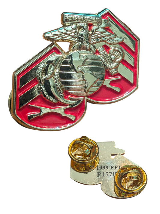 EagleEmblems P15783 PIN US Marine Corps Logo Rank (1-1/16")
