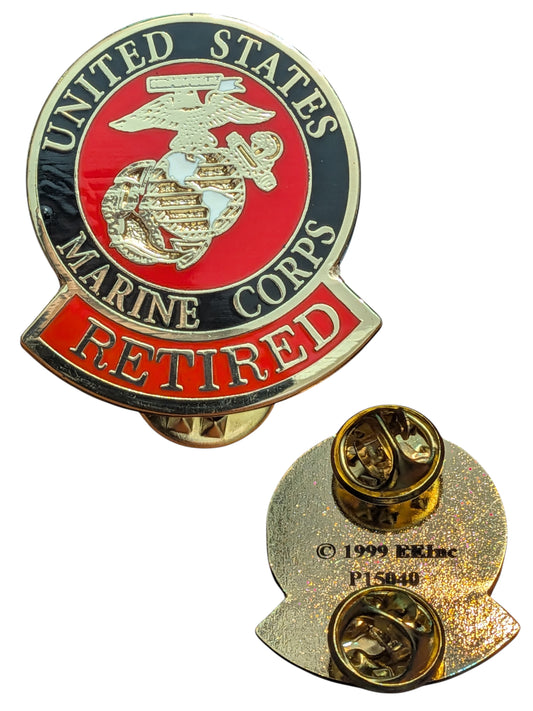 EagleEmblems P15040 PIN US Marine Corps Logo Retired (1-1/8")