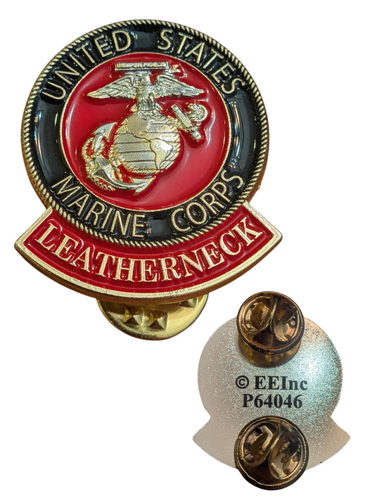 EagleEmblems P64046 PIN US Marine Corps Logo Leatherneck (1-1/8")
