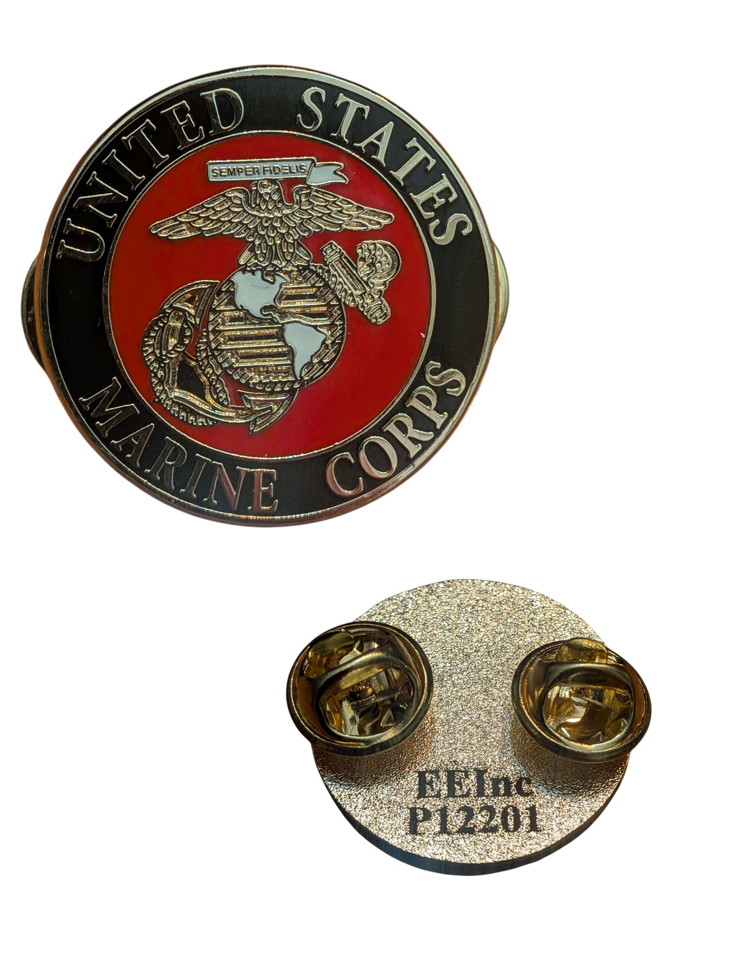 EagleEmblems P12201 PIN US Marine Corps Logo D Reg (1")