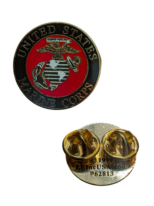 EagleEmblems P62823 PIN US Marine Corps Logo C Med (7/8")