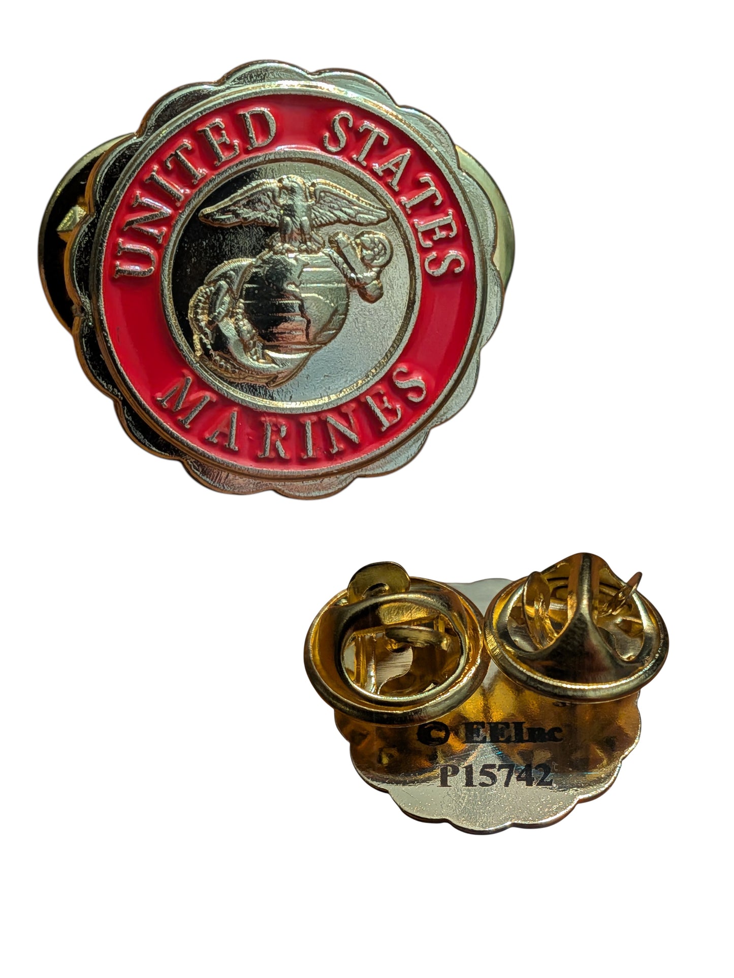 EagleEmblems P15742 PIN US Marine Corps Logo Marines (3/4")