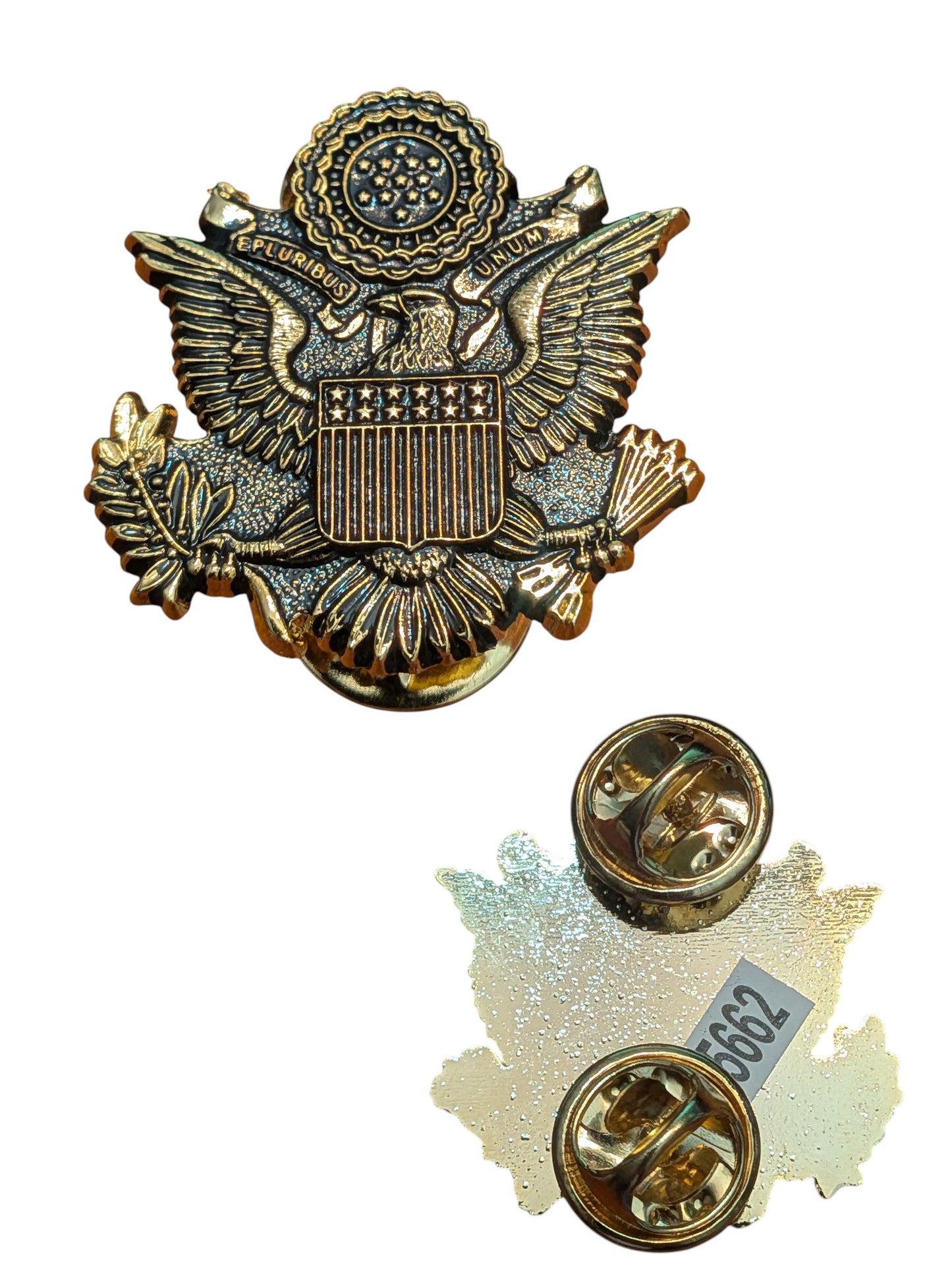 EagleEmblems P15662 PIN USA Seal Gold Emblem (1-1/8")