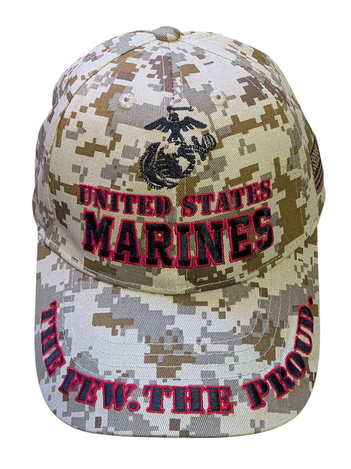 US Marine Corps The Few The Proud Desert Camouflage Baseball Cap
