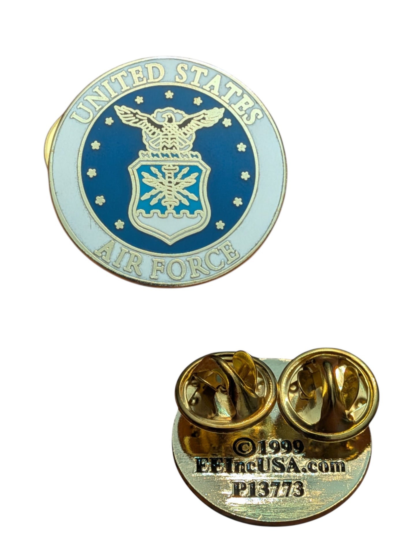 EagleEmblems P13773 PIN US Air Force Emblem C Med (7/8")