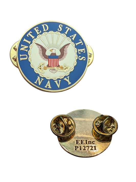 EagleEmblems P12721 PIN US Navy Logo D REG (1")