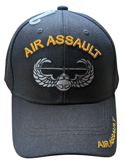 US Army Air Assault Black Baseball Cap