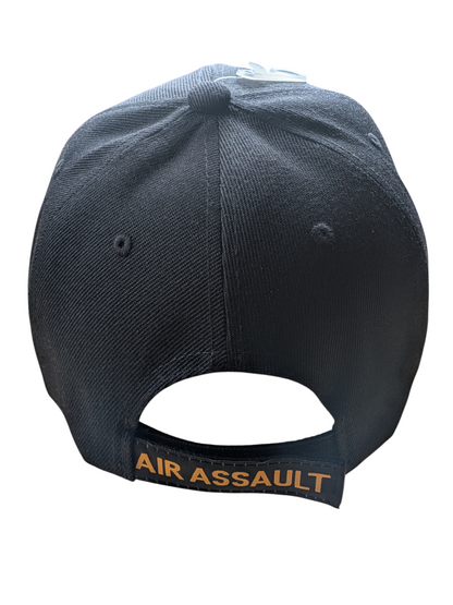 US Army Air Assault Black Baseball Cap