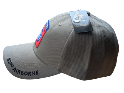 US Army 82nd Airborne Logo Khaki Baseball Cap