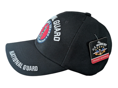 US National Guard Always Ready Always There Black Baseball Cap