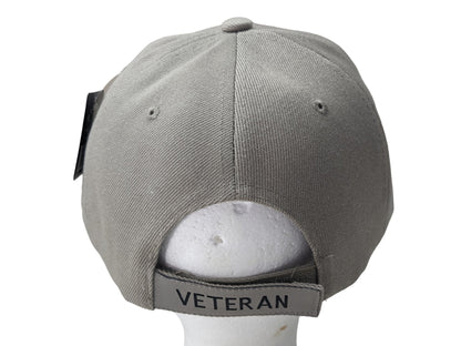 US Military Iraq-Afghanistan Veteran Khaki Adjustable Baseball Hat Cap