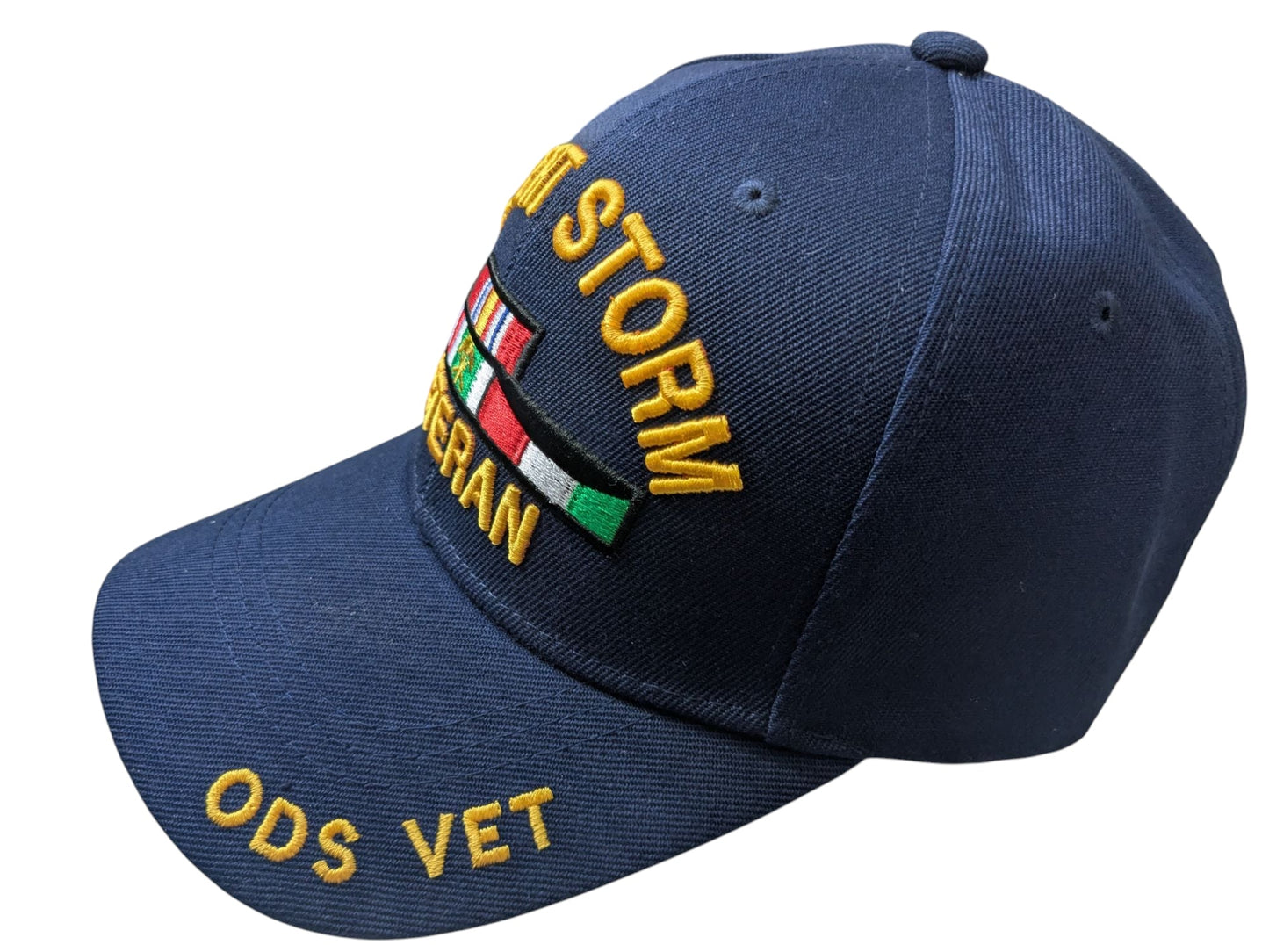US Military Desert Storm Veteran ODS Blue Baseball Hat Cap