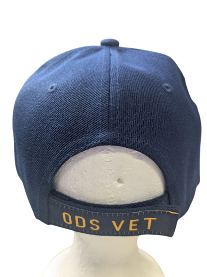 US Military Desert Storm Veteran ODS Blue Baseball Hat Cap