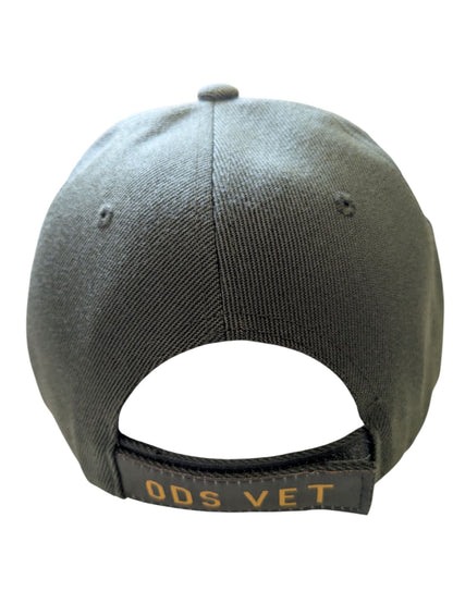US Military Desert Storm Veteran ODS Olive Baseball Hat Cap
