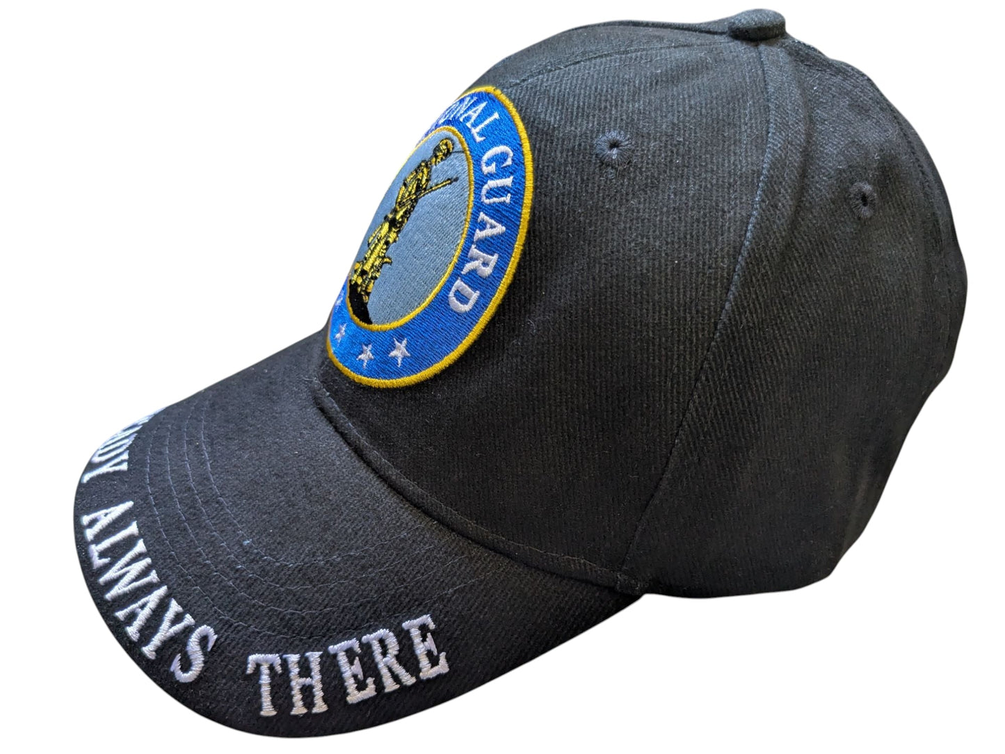 US National Guard Always Ready Always There Black Baseball Cap