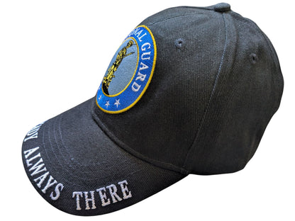 US National Guard Always Ready Always There Black Baseball Cap