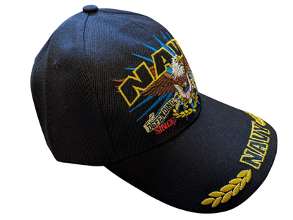 US Navy Defending Freedom Since 1775 Black Baseball Cap