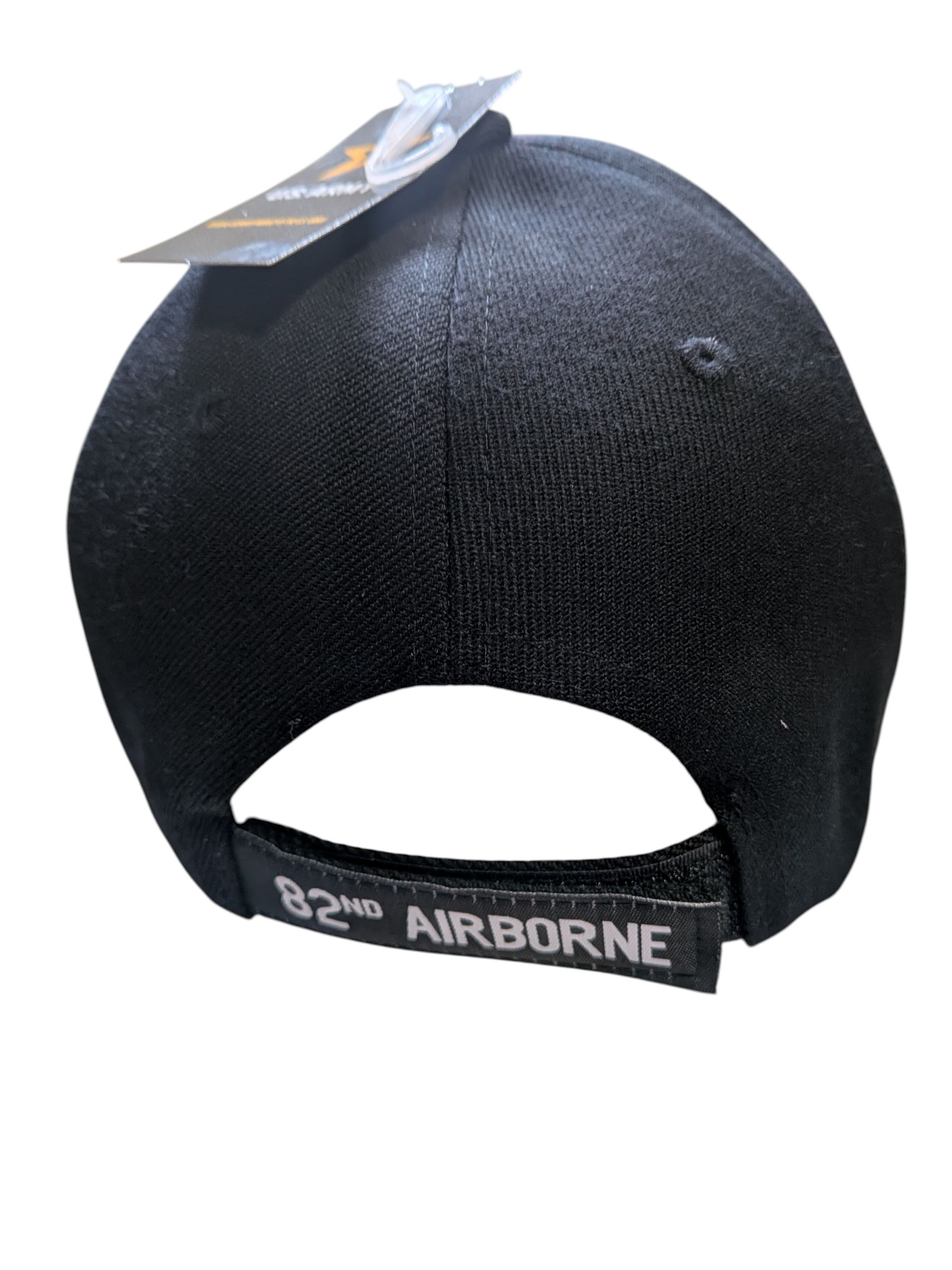 US Army 82nd Airborne Logo Black Baseball Hat Cap