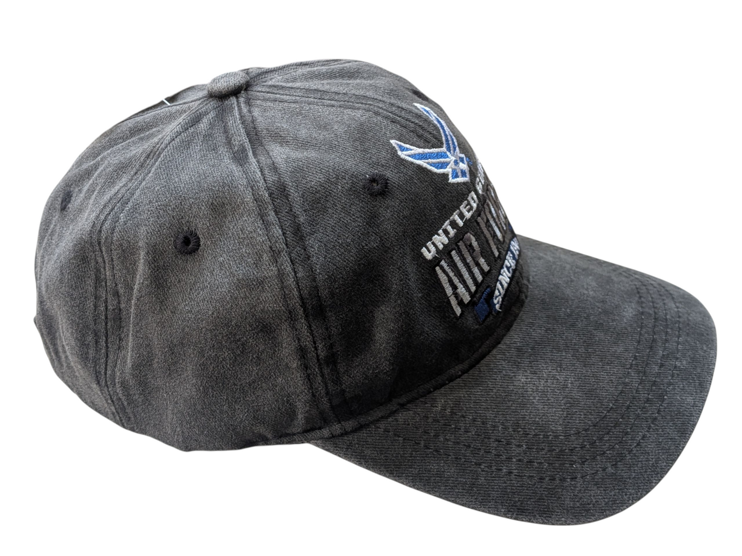 US Air Force Fury Pigmented Black Baseball Cap