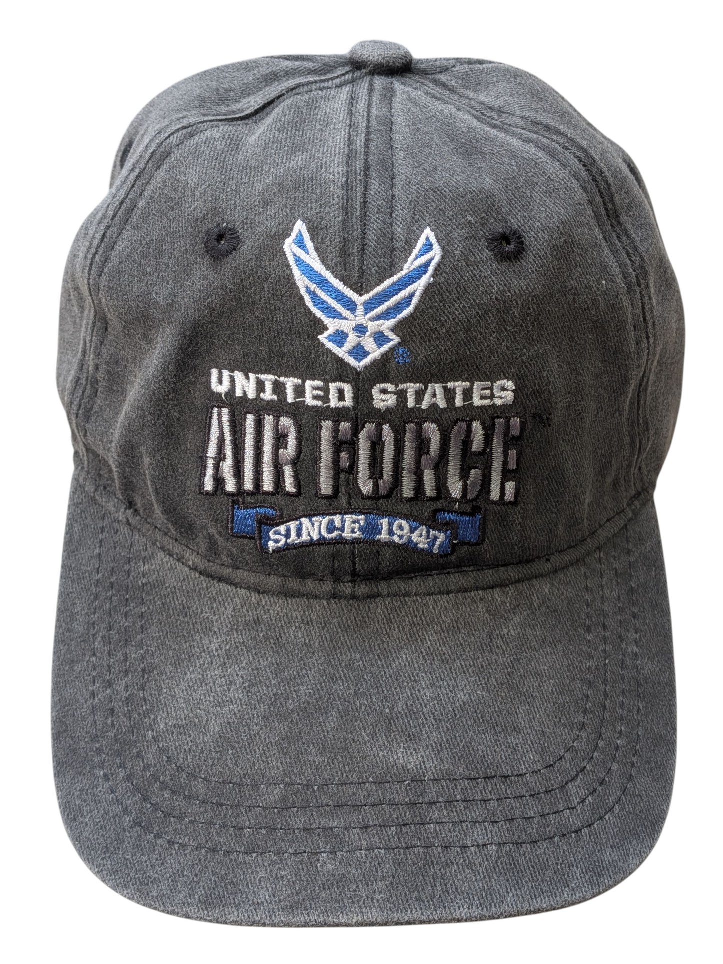 US Air Force Fury Pigmented Black Baseball Cap