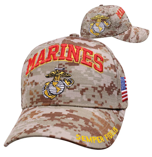 US Marines Digital Pride Camouflage Baseball Cap