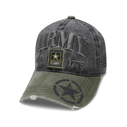 US Army Retro Zero Dark Baseball Hat Cap