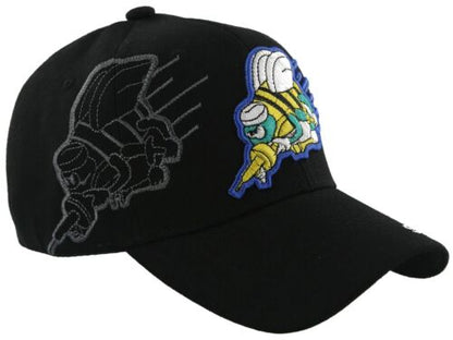 US Military Navy Seabees Can Do Black Adjustable Baseball Hat Cap