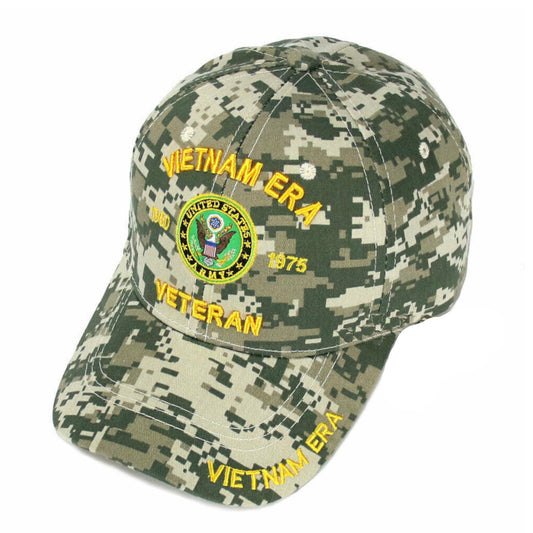 US Vietnam Era Digital Camouflage Baseball Cap
